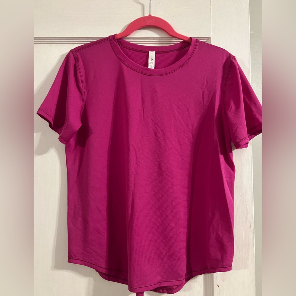 Lulu lemon high neck running and training shirt